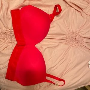 PINK Wireless Push Up Bra